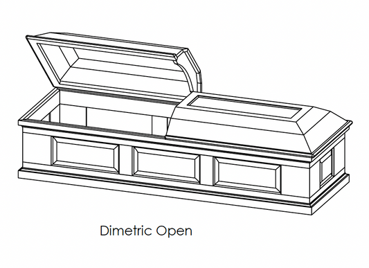 craftsman raised panel casket plans and drawings