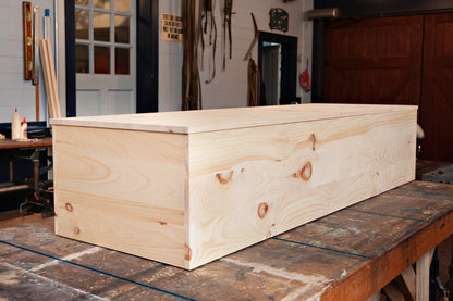 Casket Plans, Plain Pine Box