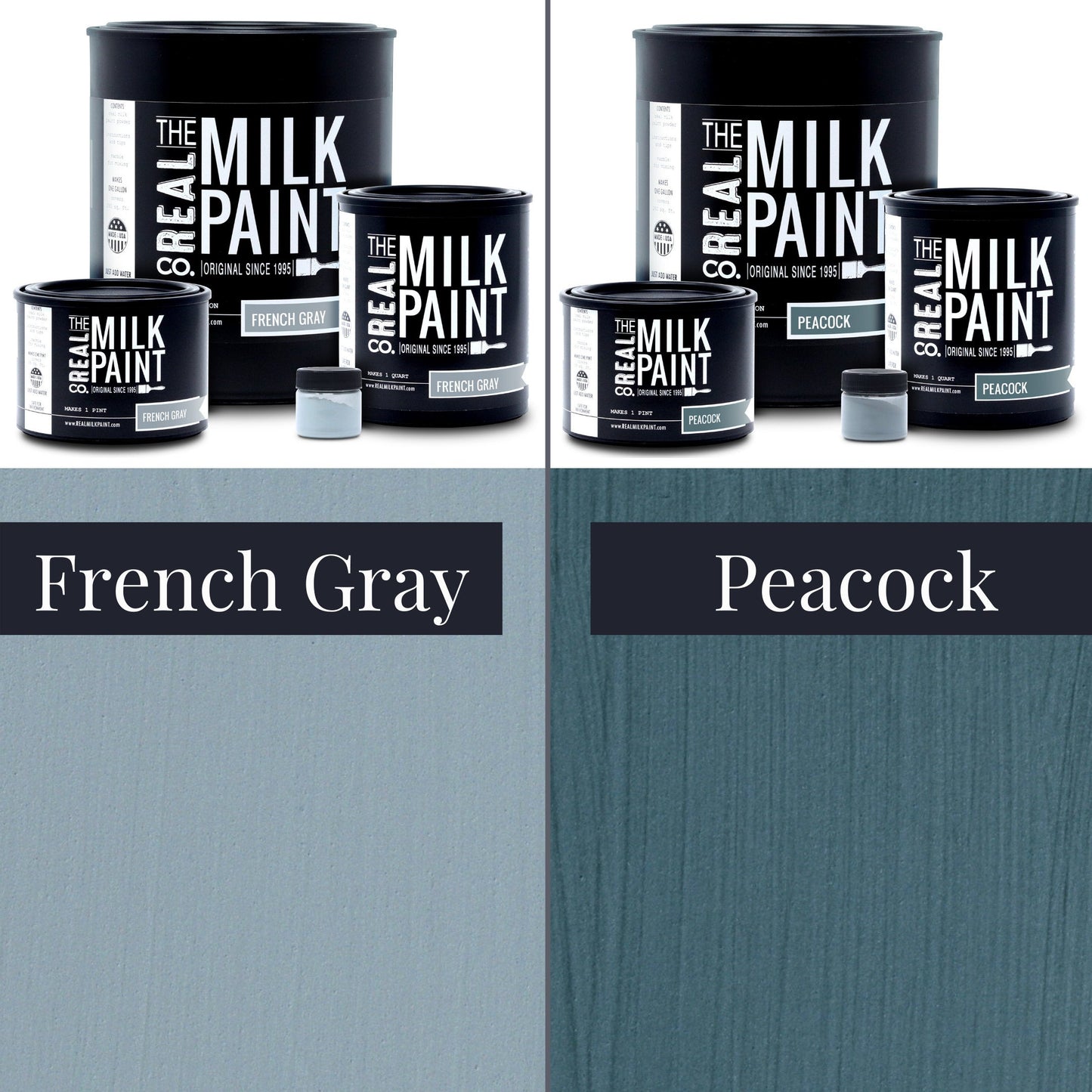 Milk Paint - The Blue Collection, All Natural VOC-free Finish