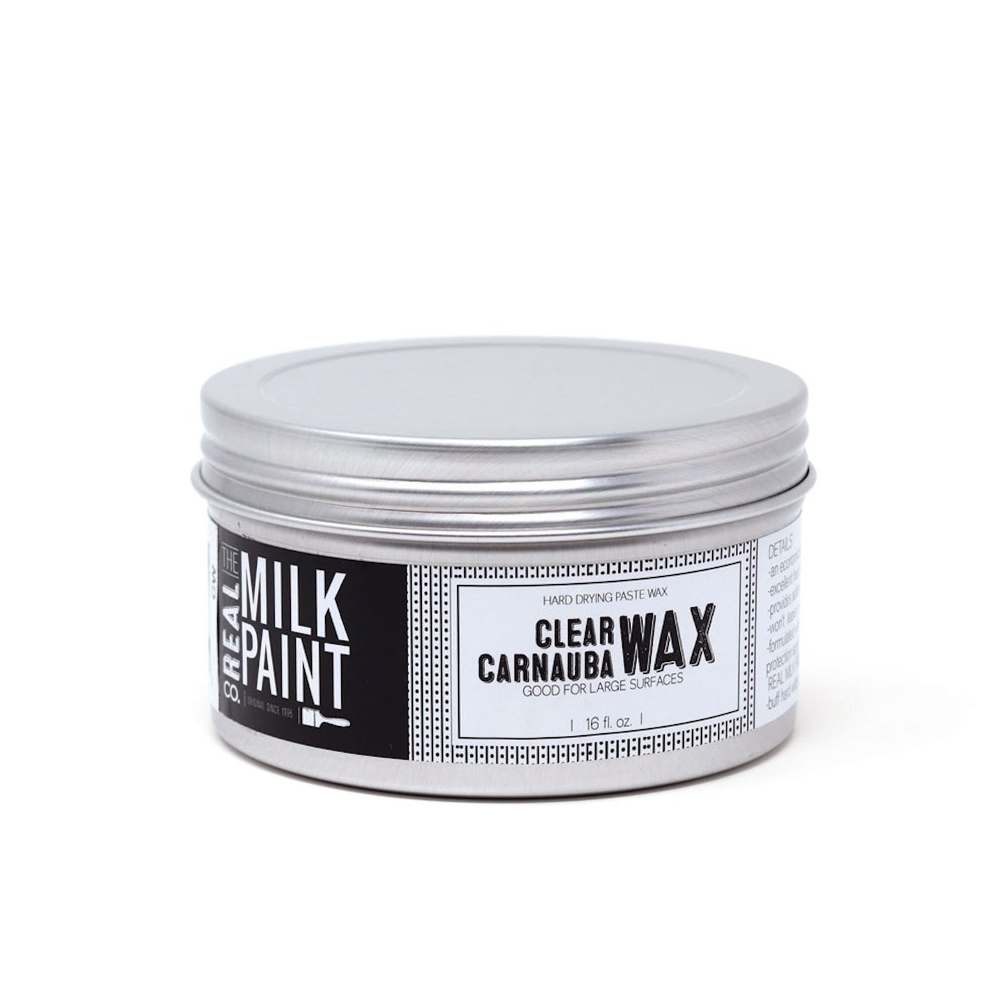 Clear Carnauba Wax, All-Natural, VOC-Free