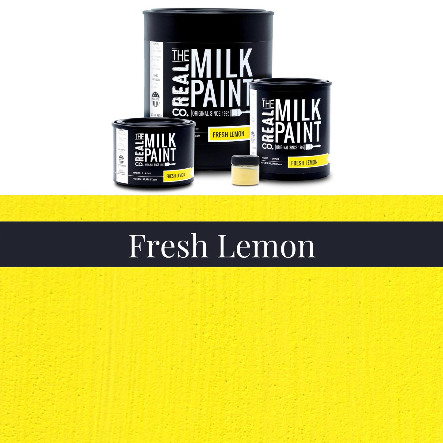 Milk Paint - The Yellow Collection, All Natural VOC-free Finish