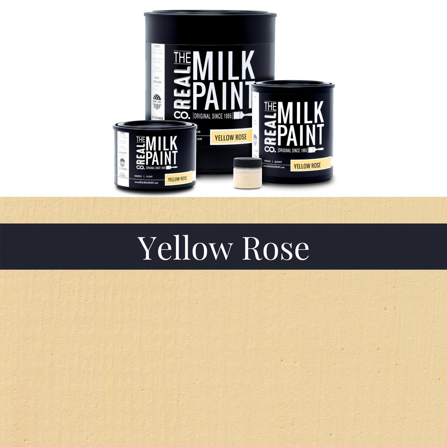 Milk Paint - The Yellow Collection, All Natural VOC-free Finish