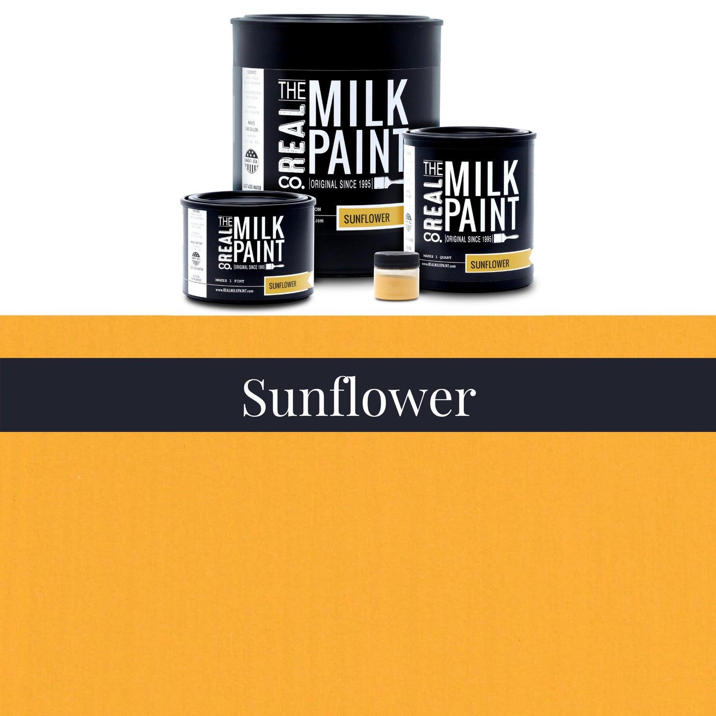 Milk Paint - The Yellow Collection, All Natural VOC-free Finish