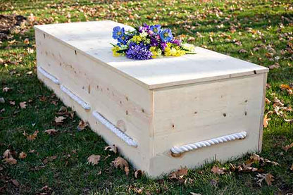 Casket Kit, Plain Pine Box (Shipping Included*)