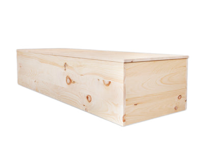 Casket Kit, Plain Pine Box (Shipping Included*)