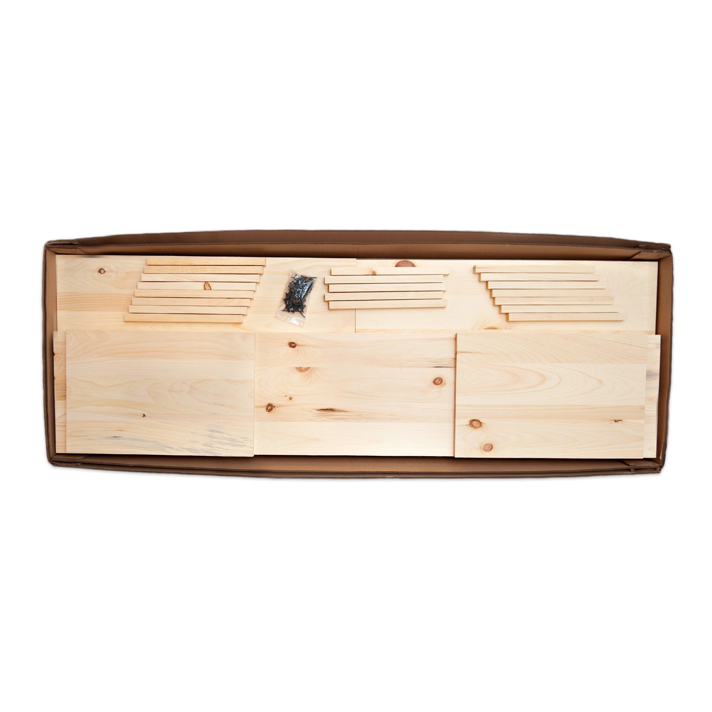 Casket Kit, Plain Pine Box (Shipping Included*)